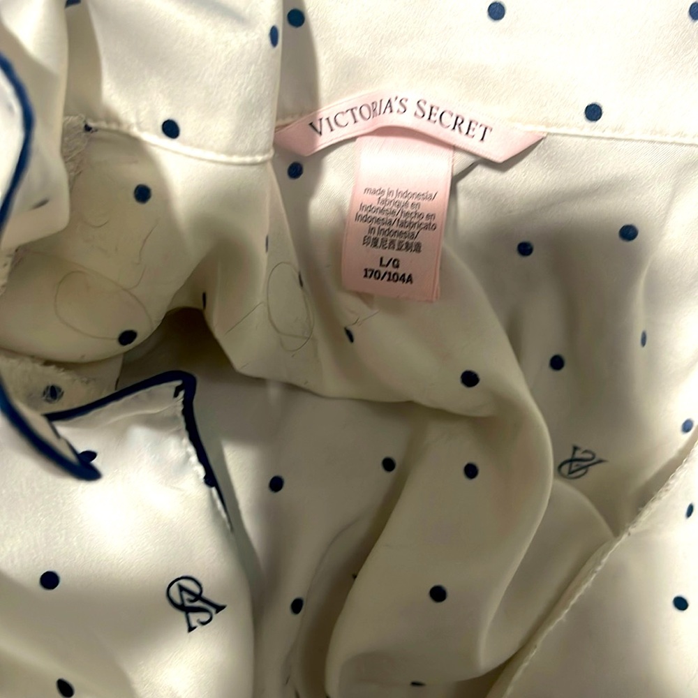 Victoria Secret satin PJ set